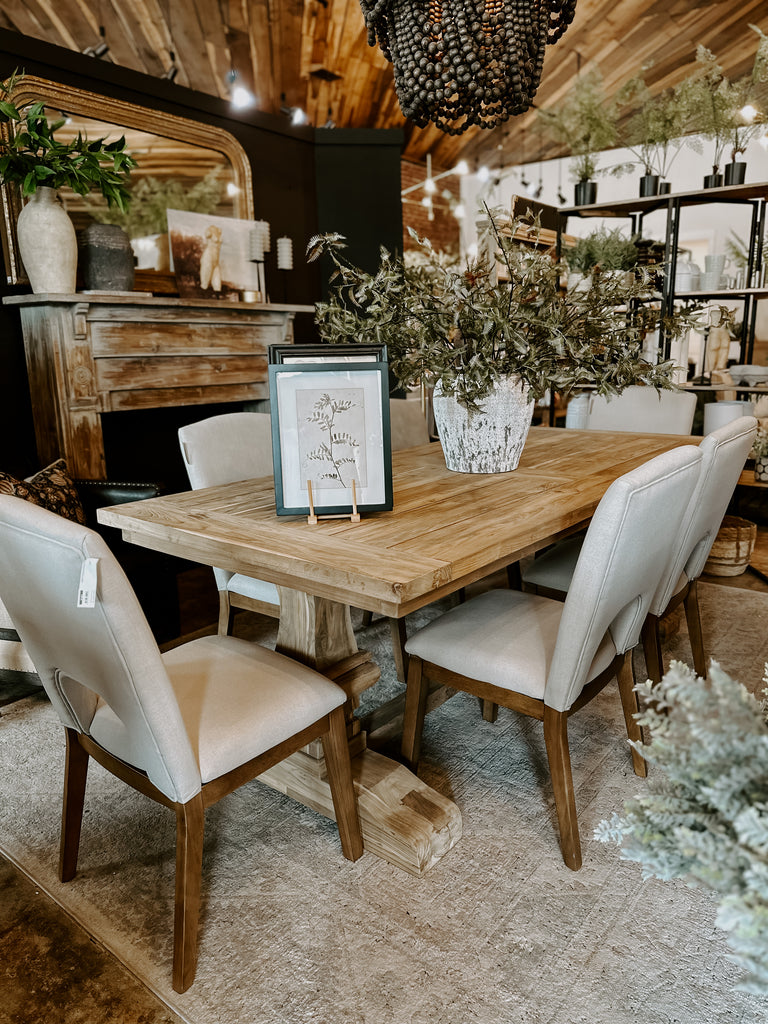 Concord Trestle Base Dining Table (Instore Pick Up)