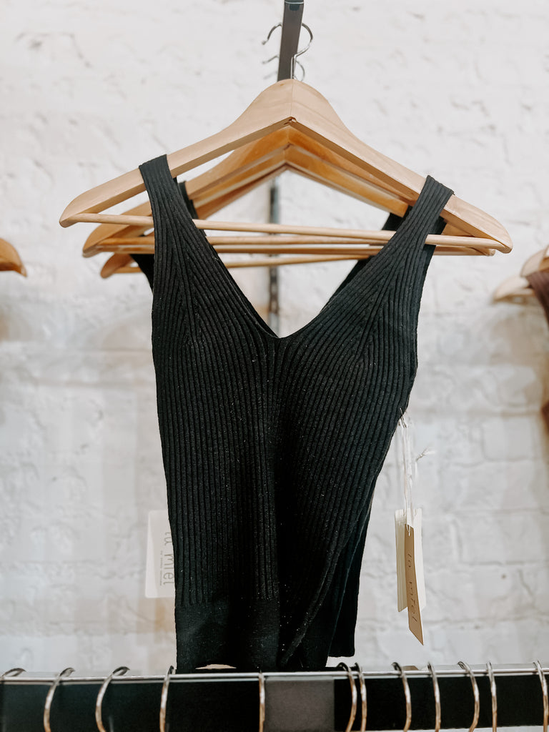 Ribbed Sweater Tank