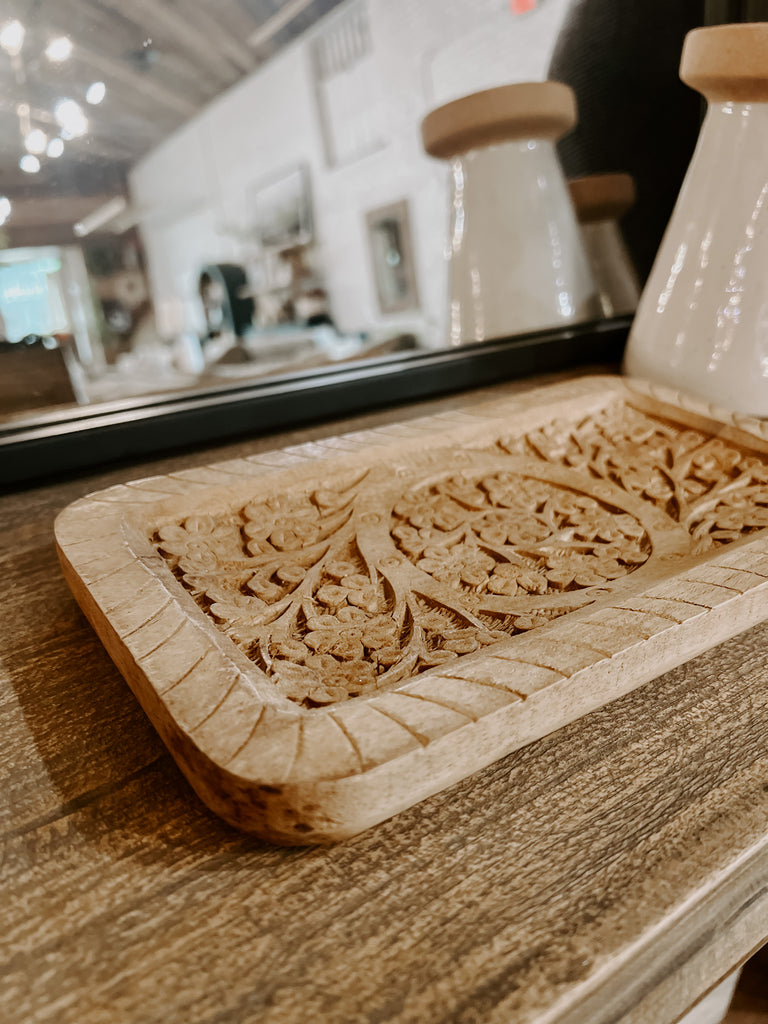 Lennon Carved Tray