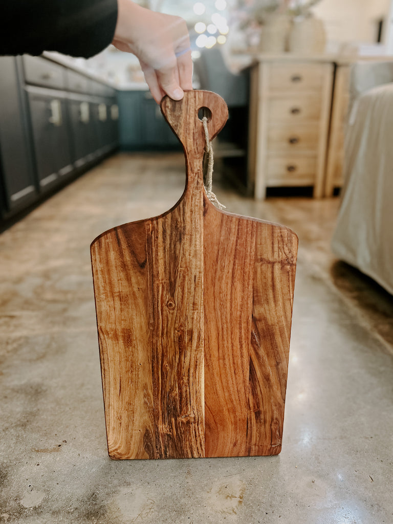 Wooden Live Edge Bread Board