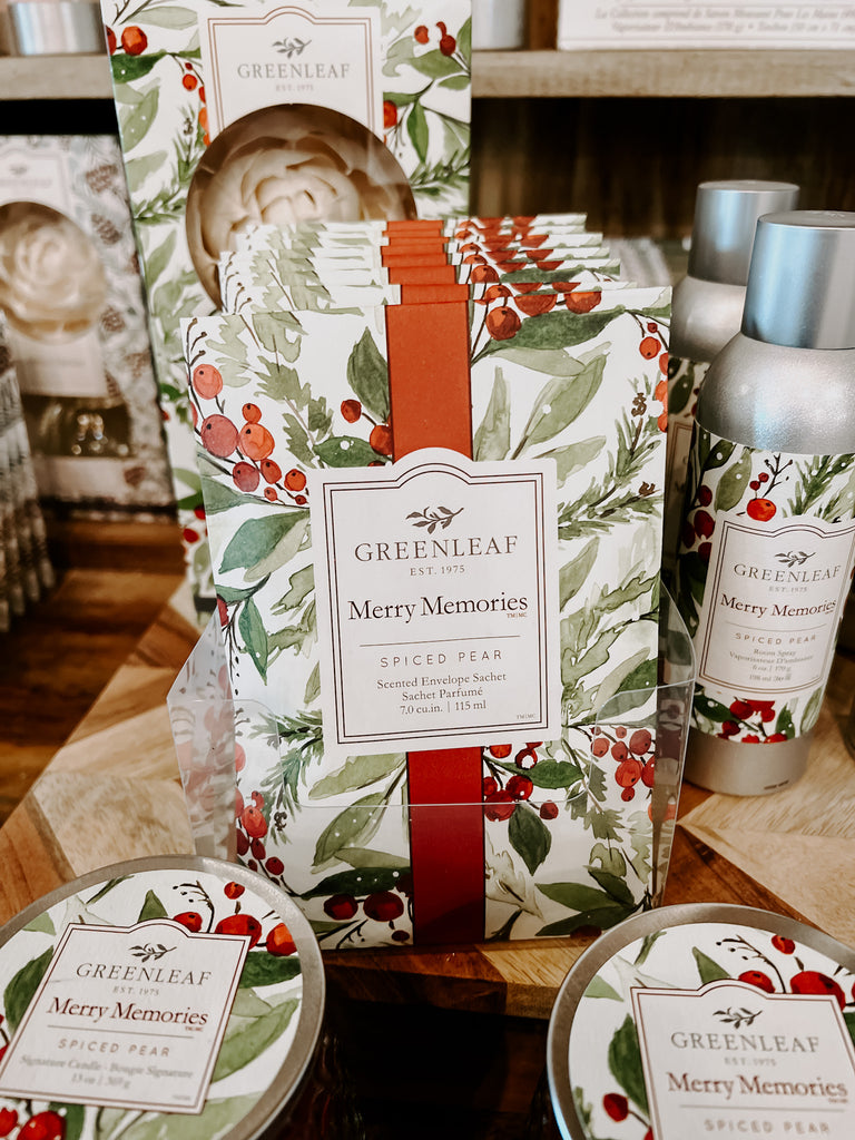 Holiday Greenleaf Sachet