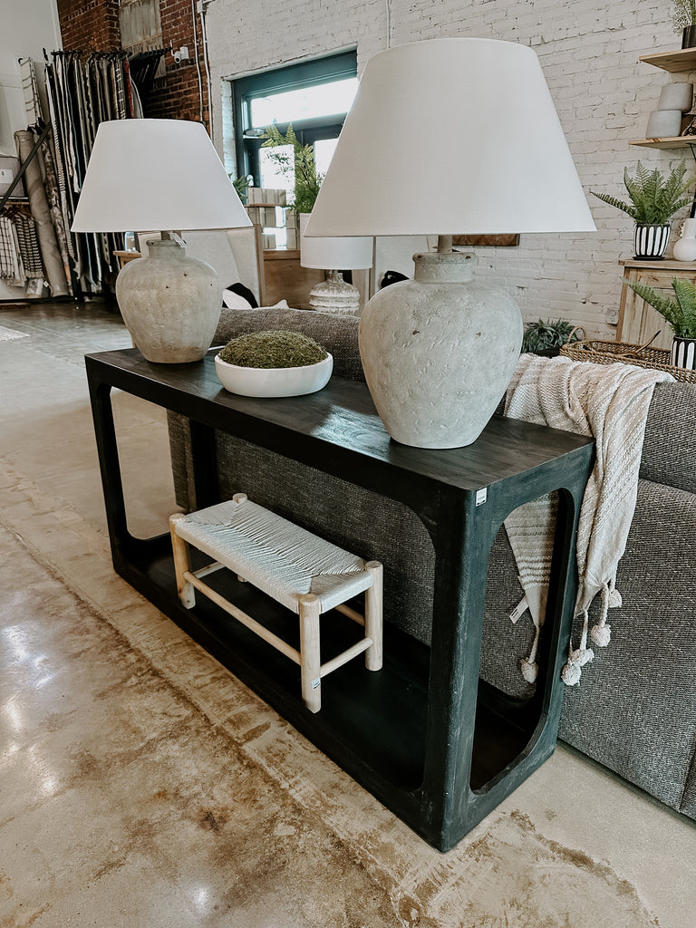 Modern Bay Console Table