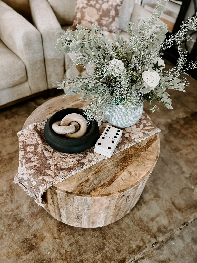 Floral Reversible Table Runner