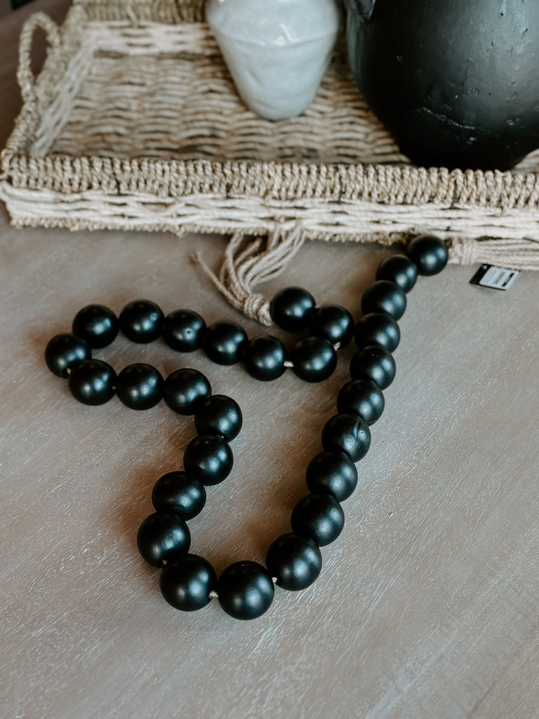 McCoy Black Beads