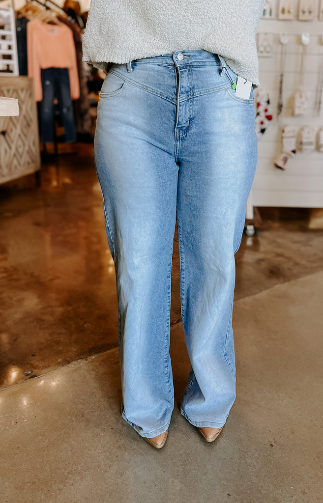 Western High Waist Jeans