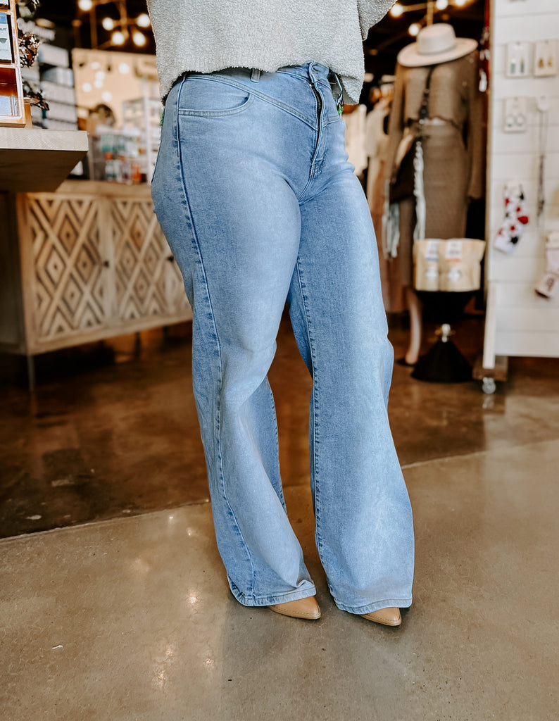 Western High Waist Jeans