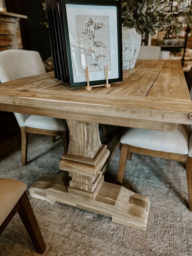 Concord Trestle Base Dining Table (Instore Pick Up)