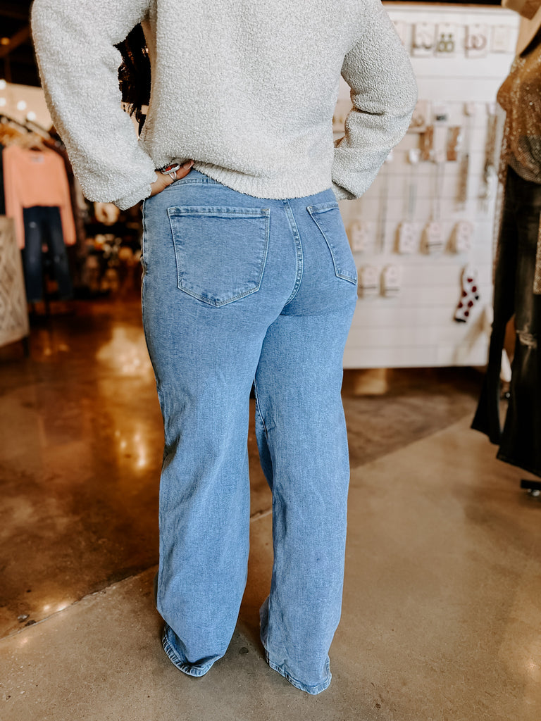 Western High Waist Jeans