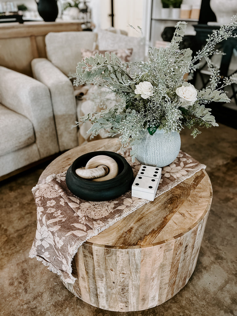 Floral Reversible Table Runner