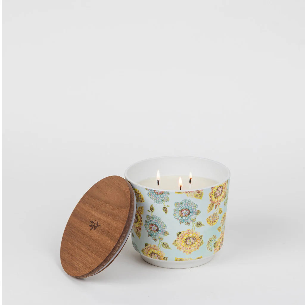 Greenleaf Pattern Candle