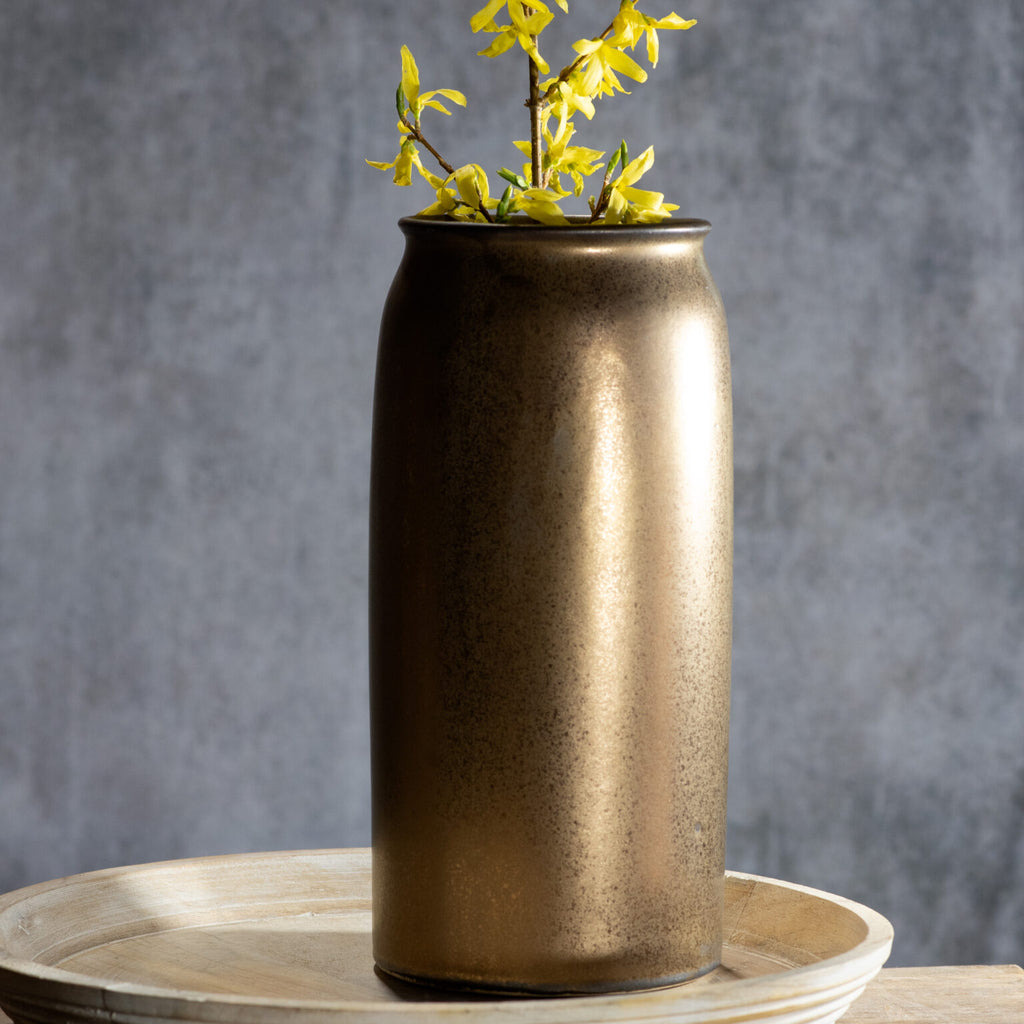 Bronzed Vase