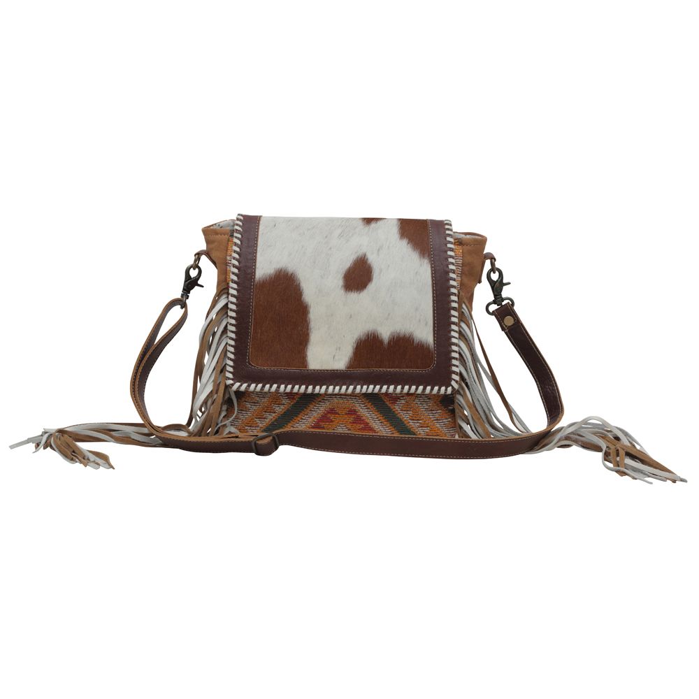 Spotted mocha Shoulder Bag