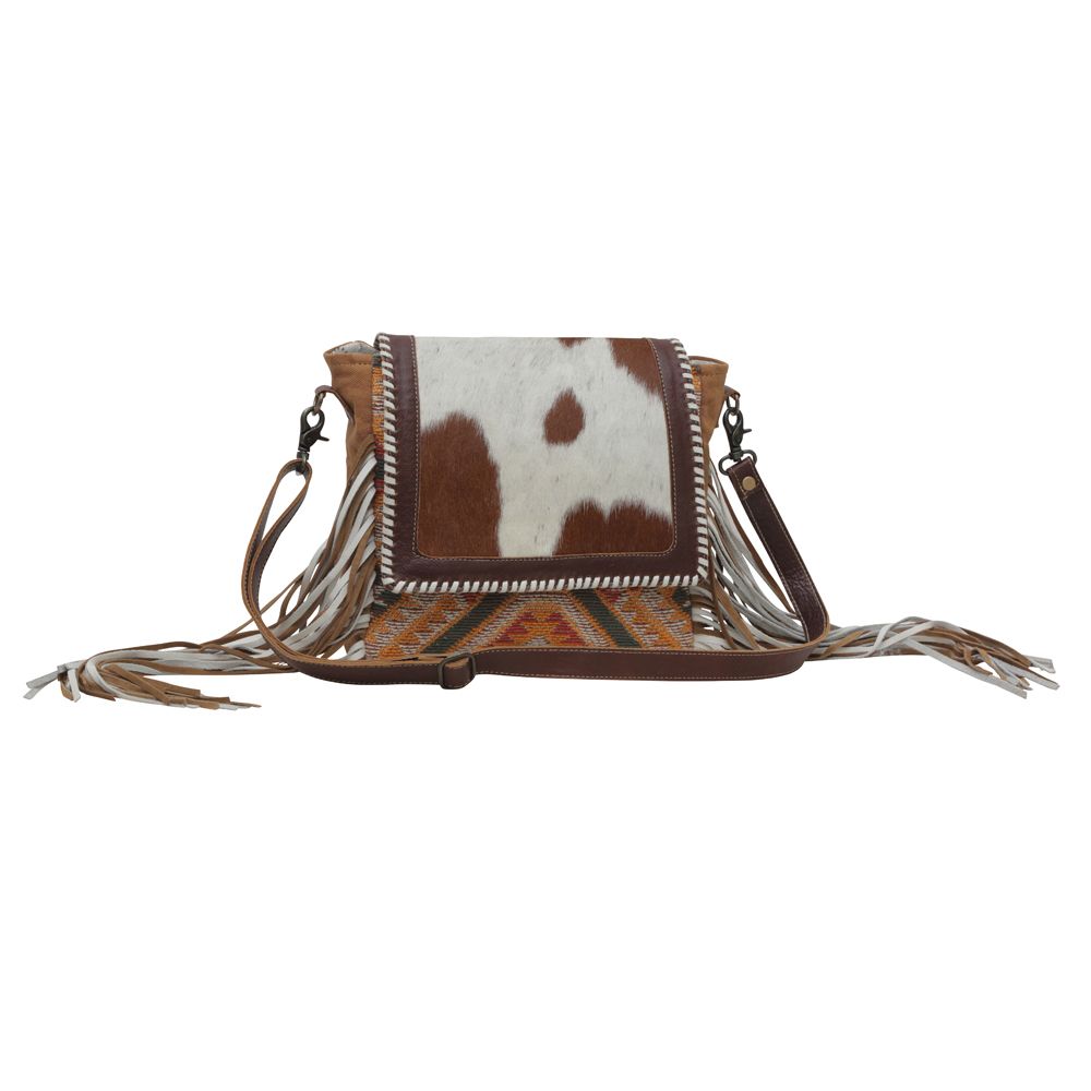 Spotted mocha Shoulder Bag