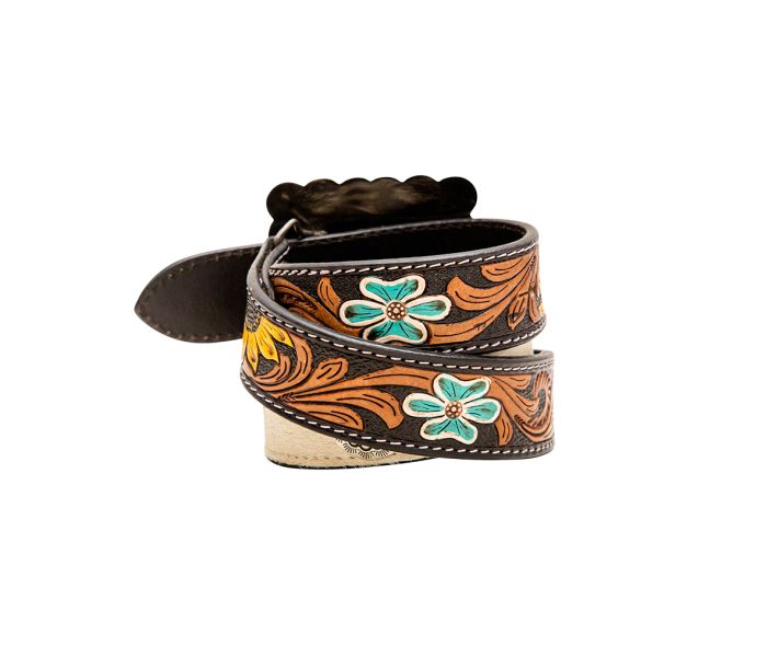 Klepto Hand Tooled Belt