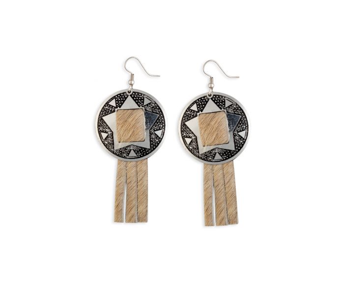 Guide Star Medallion Earrings