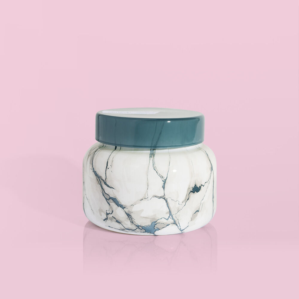 Capri Blue Marble Jar