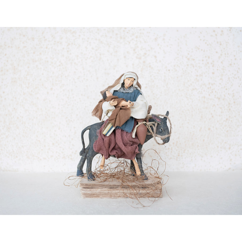 Mary On Donkey