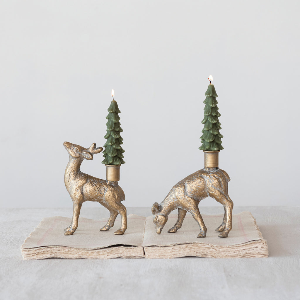 Deer Candle Holder