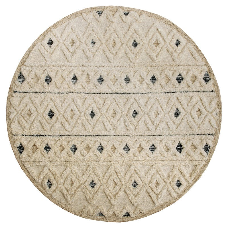 Sinuous Round Rug