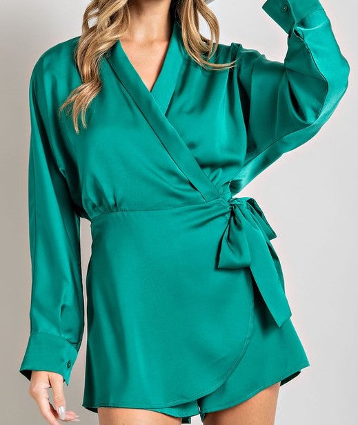 Mimi Wrap Romper