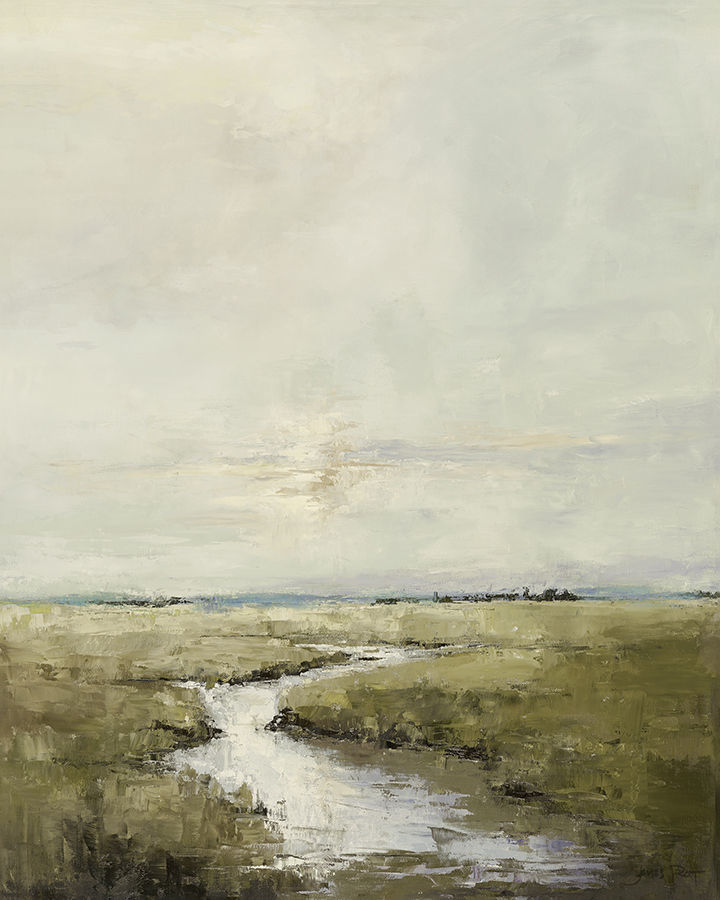 Winter Morning Marsh Canvas