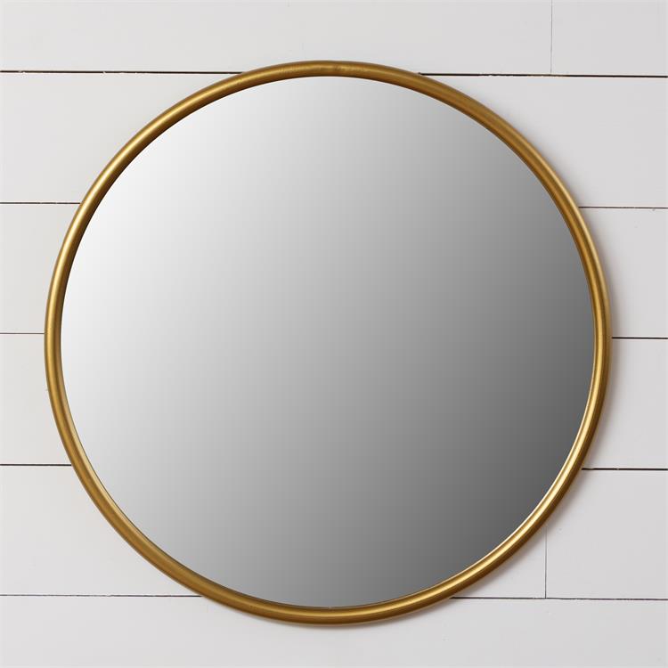 Mirror - Round, Gold