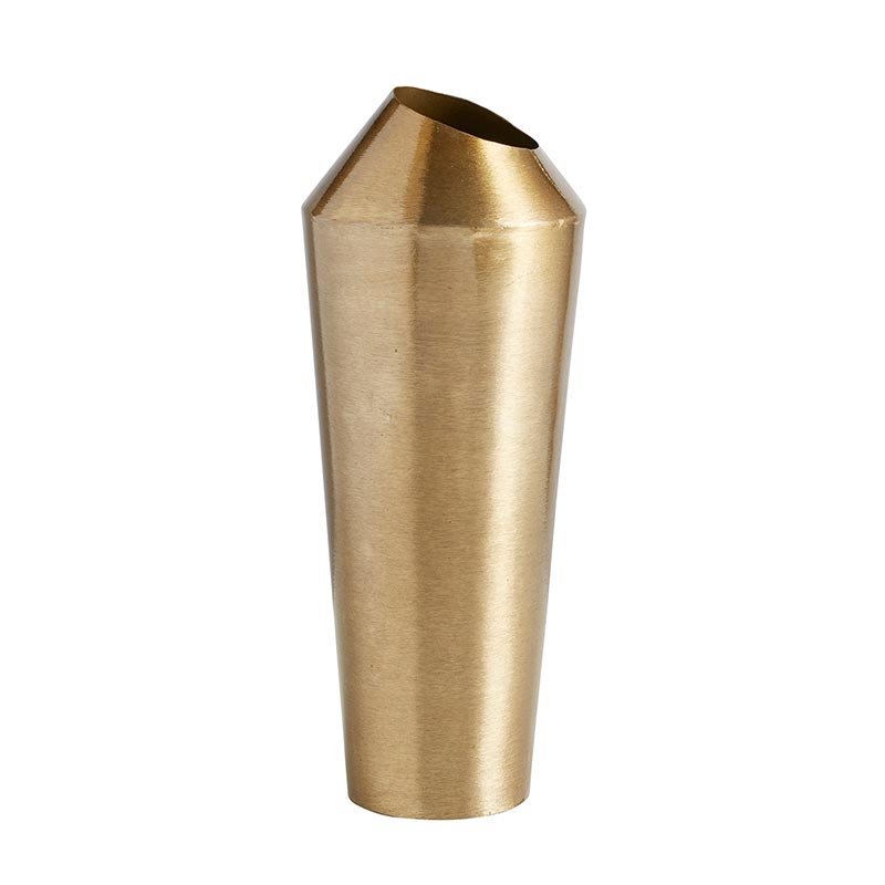 Milo Matte Gold Vase