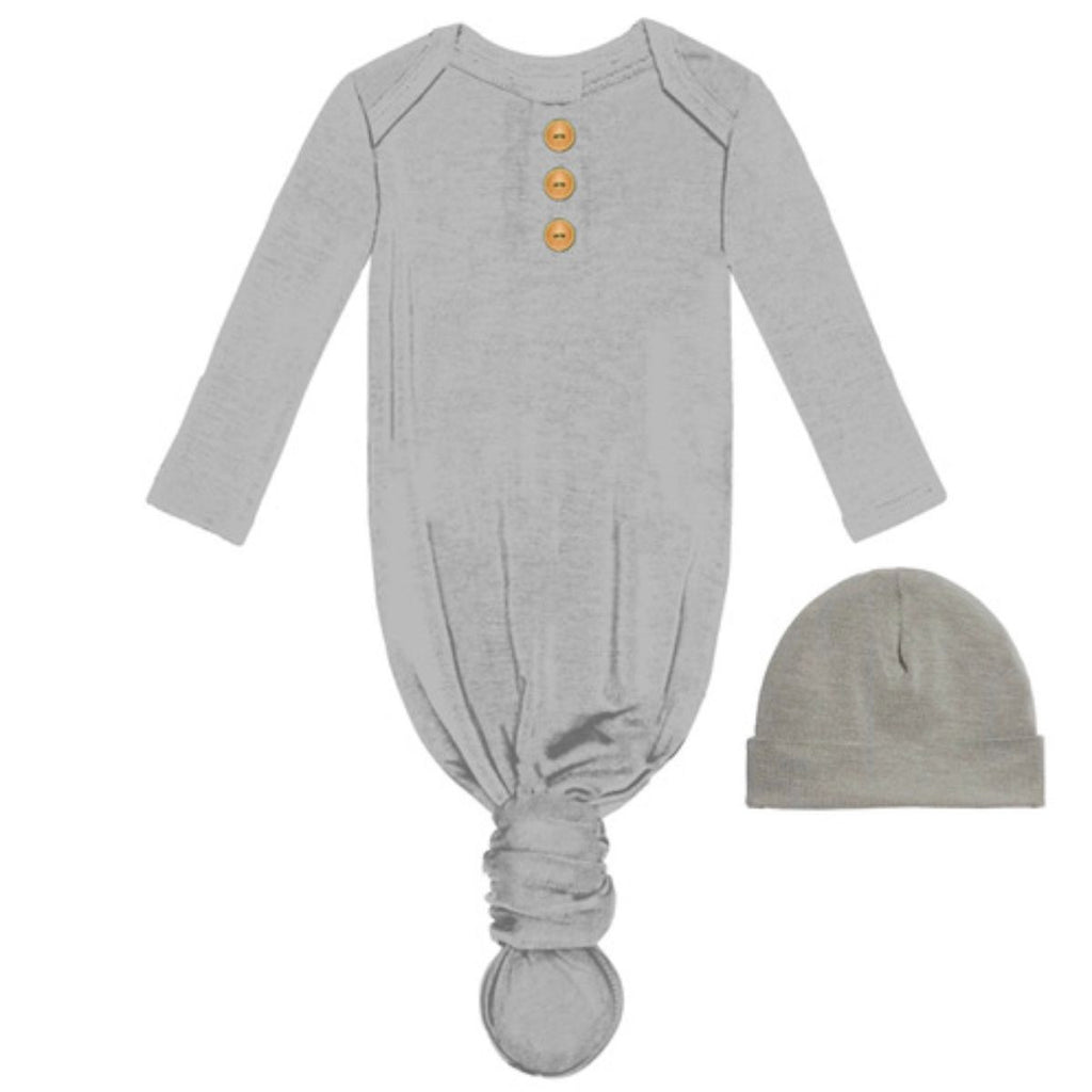 Infant Gown and Beanie Set