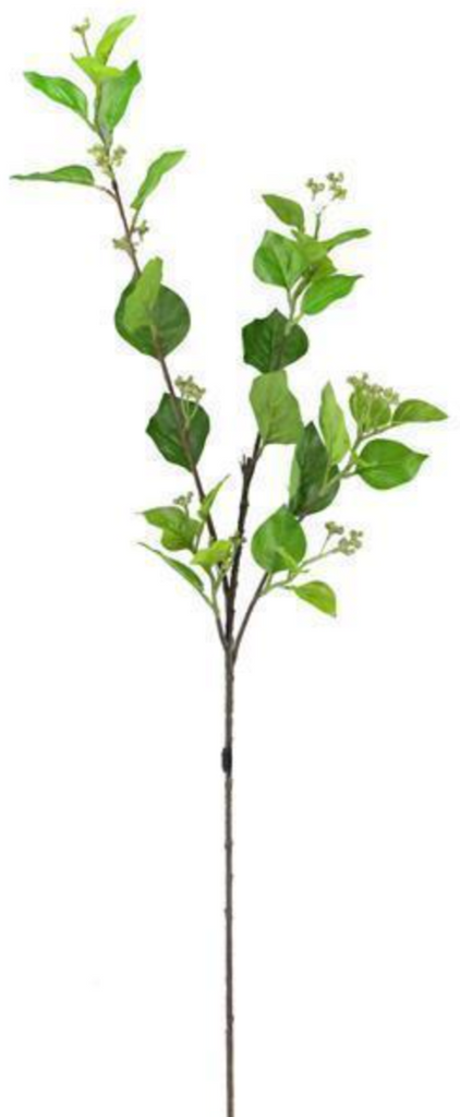 38" Green Seed Branch