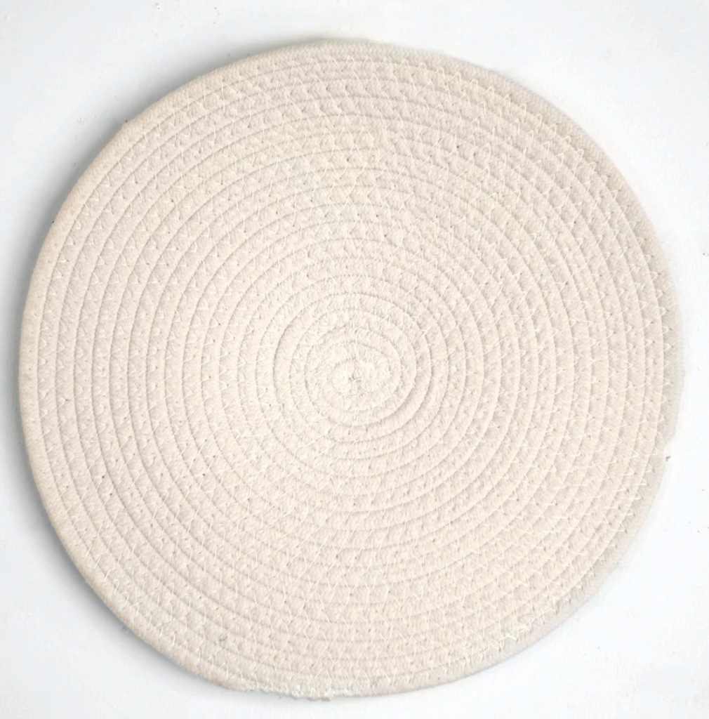 NATURAL WHITE PLACEMAT