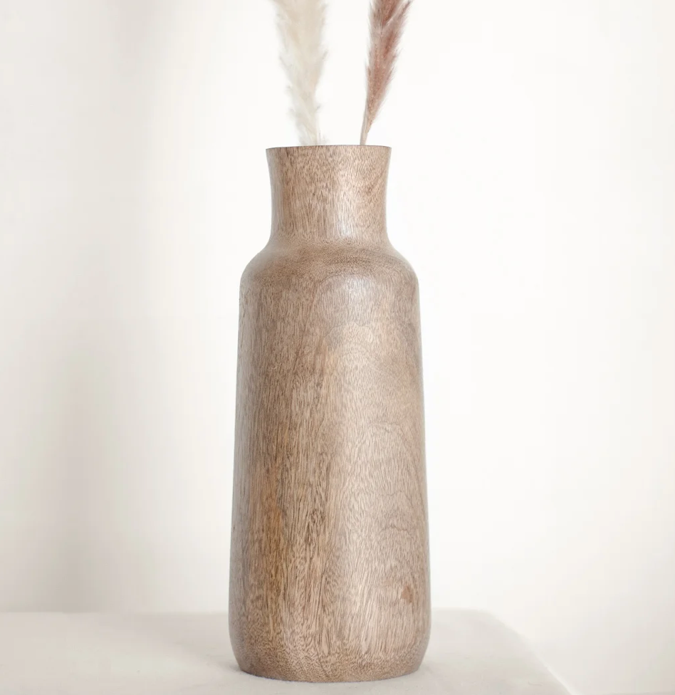 Millie Mango Wood Vase