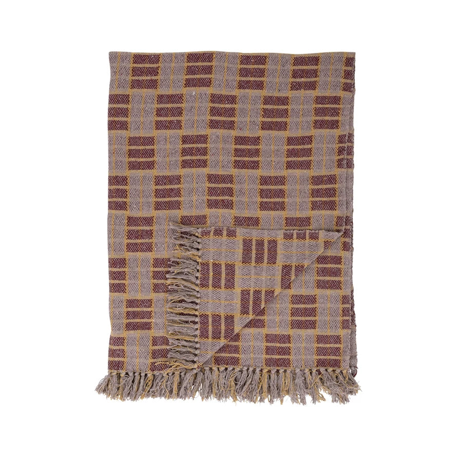 Woven Recycled Throw