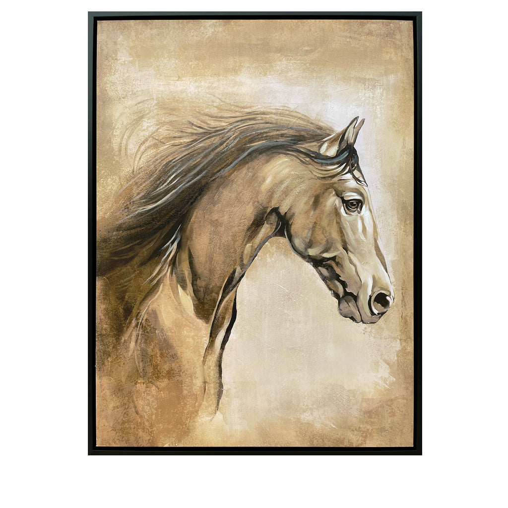 The Stallion HP Framed Canvas