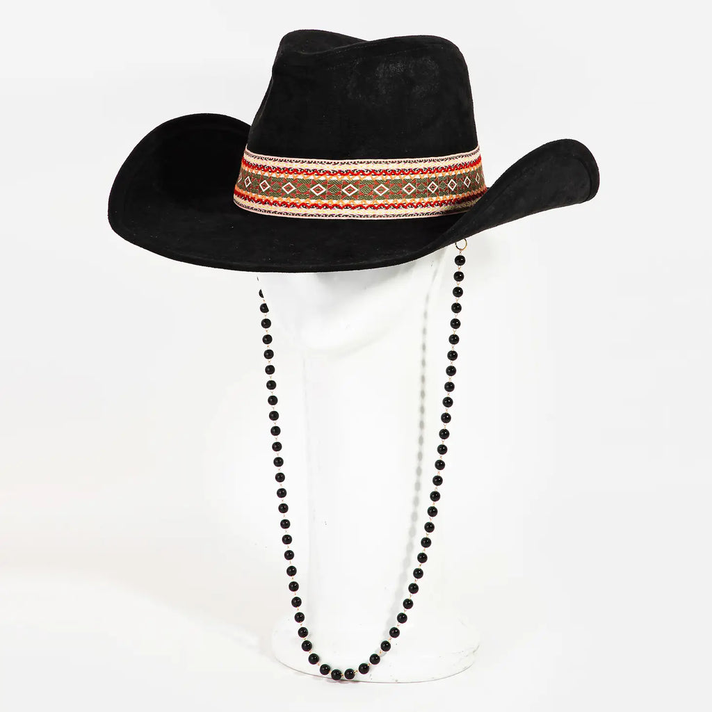 Out West Beaded Chain Hat
