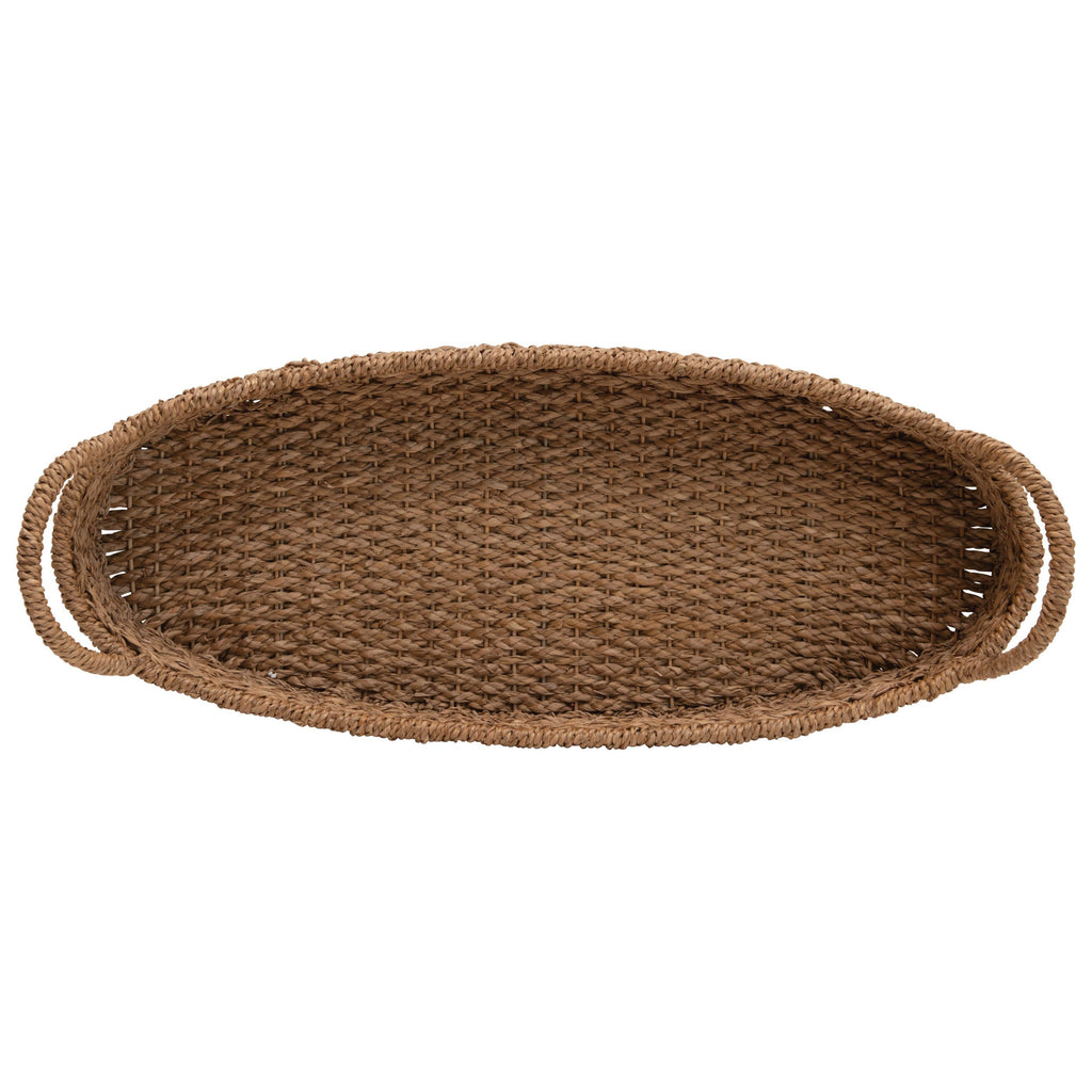 Decorative Woven Seagrass Tray