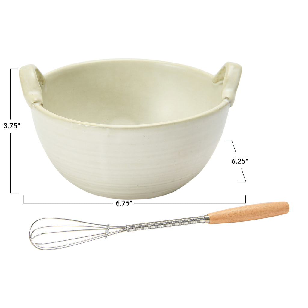 Whisk and Bowl