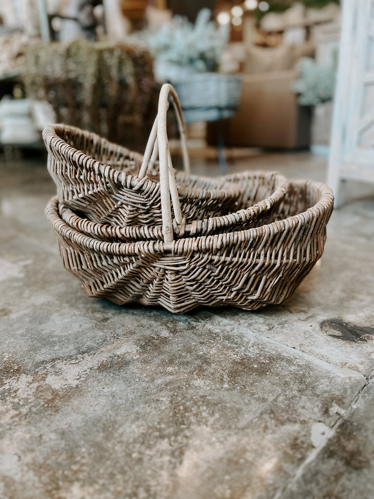 Curved Decorative Basket