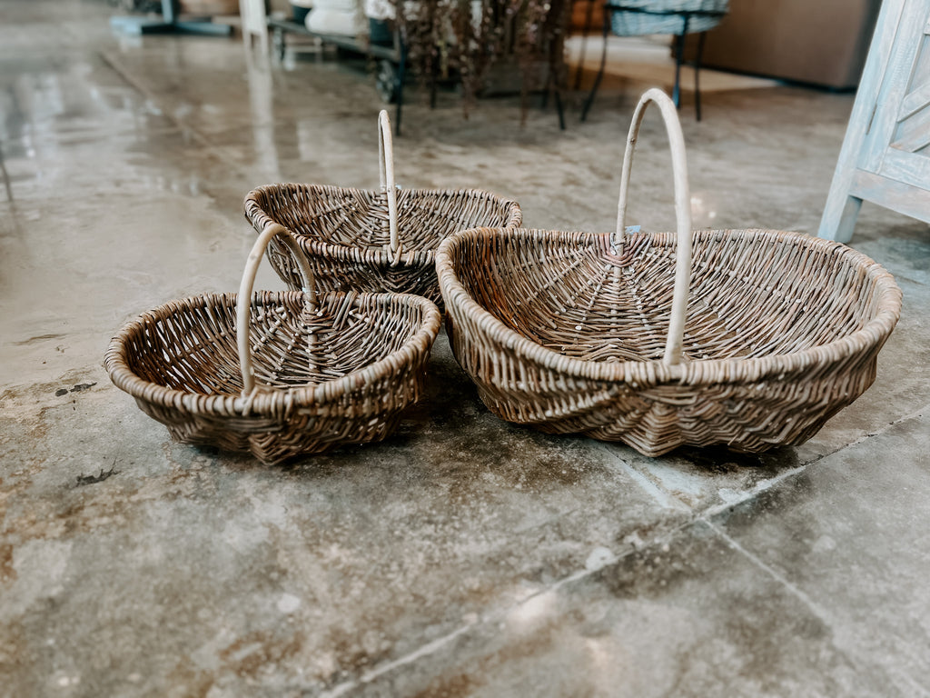 Curved Decorative Basket