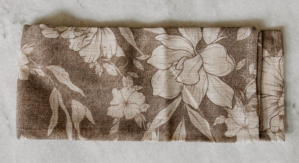Vintage Floral Tea Towel
