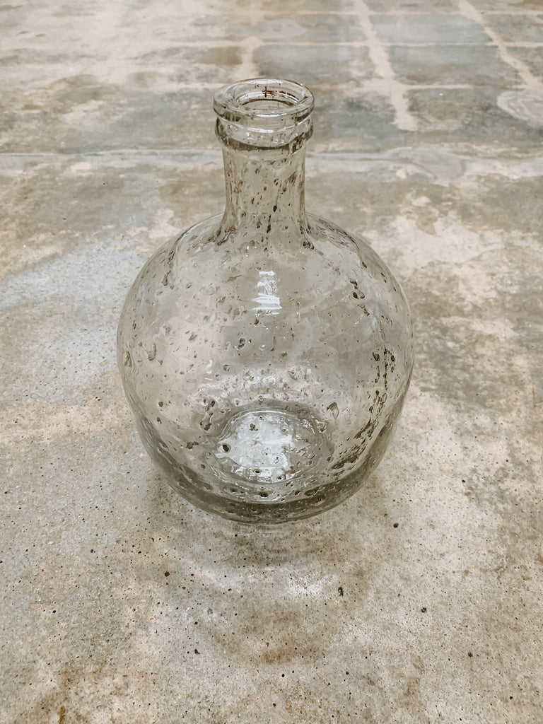 Speckled Glass Bottle