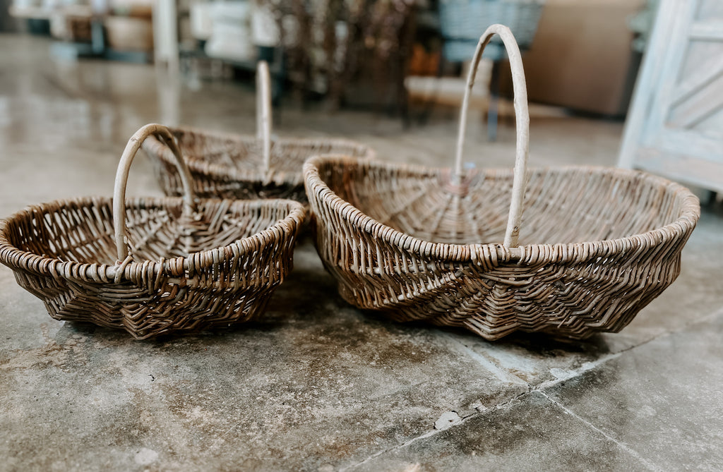 Curved Decorative Basket