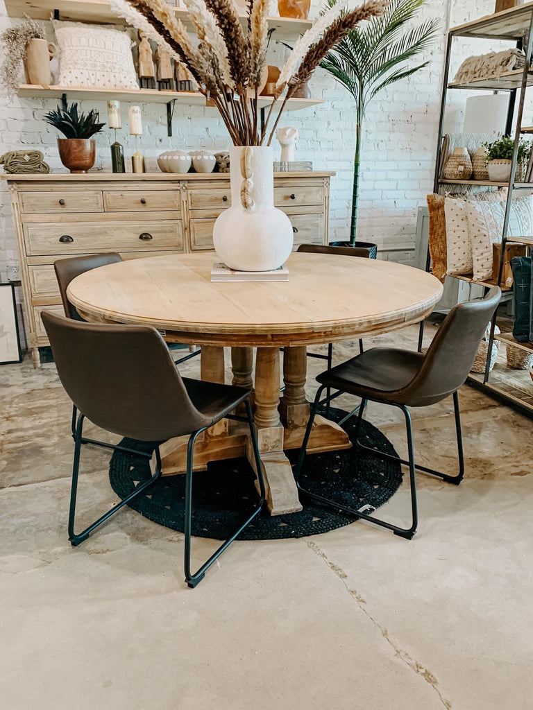 Pillar Round Dining Table