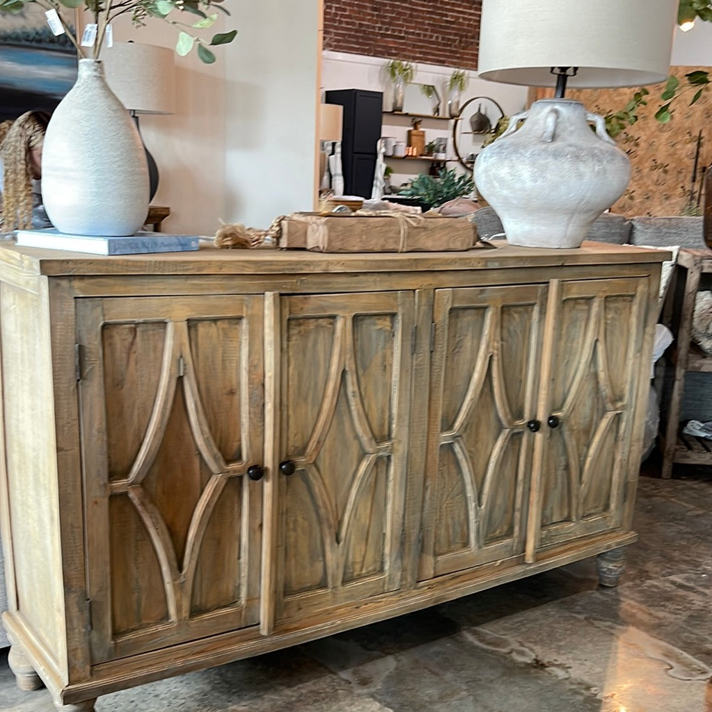 Four Panel Sideboard